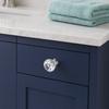16pcs Crystal Clear Cabinet Knobs Oval Glass Drawer Pulls Diamond Shape Cabinet Handles  Cabinets