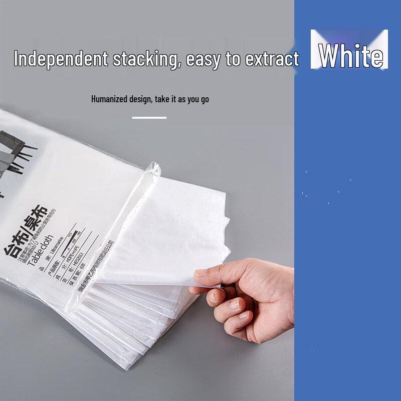 

ZISIZ Disposable Plastic Tablecloths