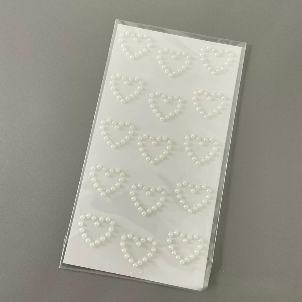 3D Stereo Strass Scrapbook Journal Aufkleber Glänzendes Herz DIY Dekor Aufkleber für Mädchen Koreanische Mode Aufkleber Studentenbedarf