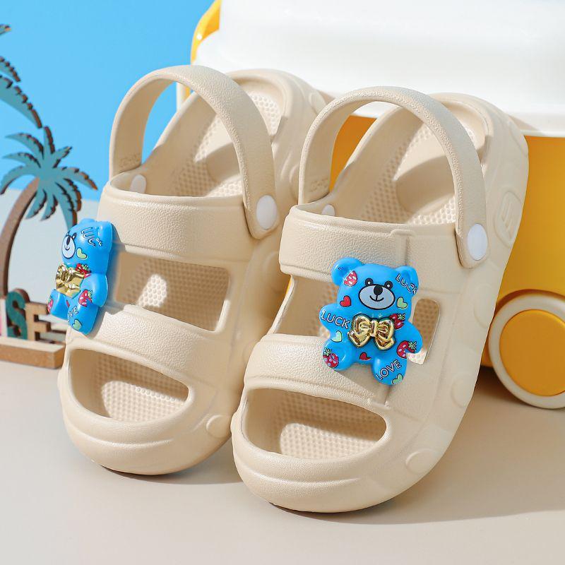 Bear Baby Anti-Collision Two-Way Non-Slip Sandals for Toddlers and Boys
