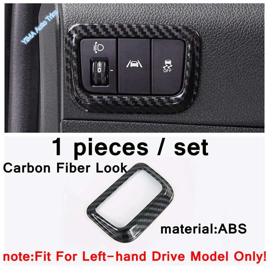 For KIA Optima / K5 GT - 2025 Carbon Fiber Accessories Steering Wheel / Air AC Vent Outlet / Gear Shift Panel Cover Trim