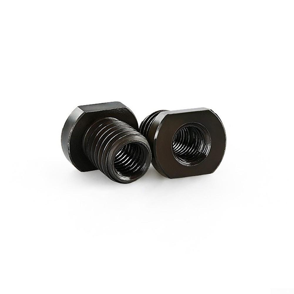 2pcs Adapter Black Converter M10 To M14/M16 Thread
