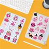 50Pcs/Set Pink Halloween PET Stickers Waterproof DIY Fashion Doodle Decals Stickers