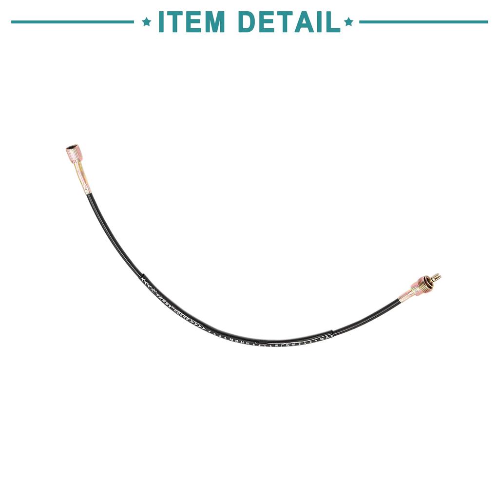 ACROPIX Motorcycle Tachometer Cable Line Wire 11mm for Suzuki Compatible with GN125 Black 1pcs