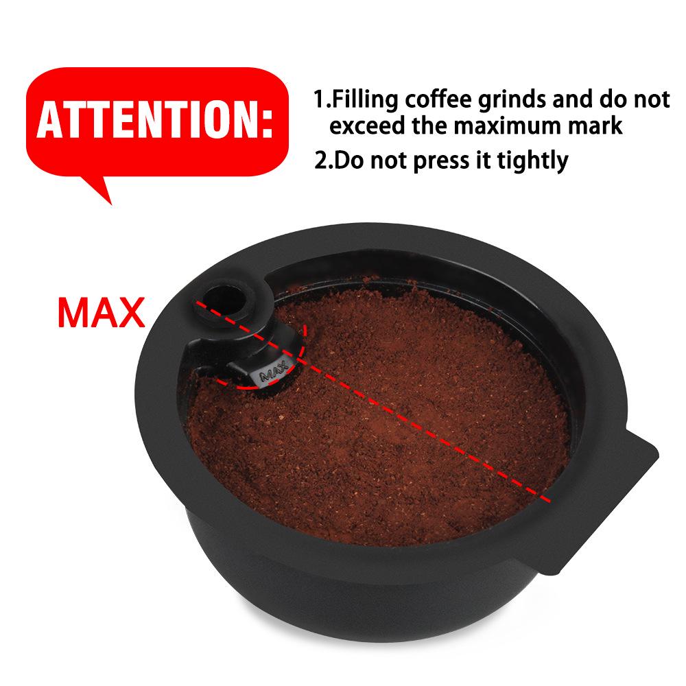 Portable Recyclable Foldable Espresso Capsule Filter