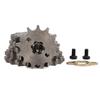 Motorcycle ATV Front Engine 428# 10T 11T 12T 13T 14T 15T 16T 17T 18T 19T Teeth 17mm 20mm Chain Sprocket With Retainer Plate Lock