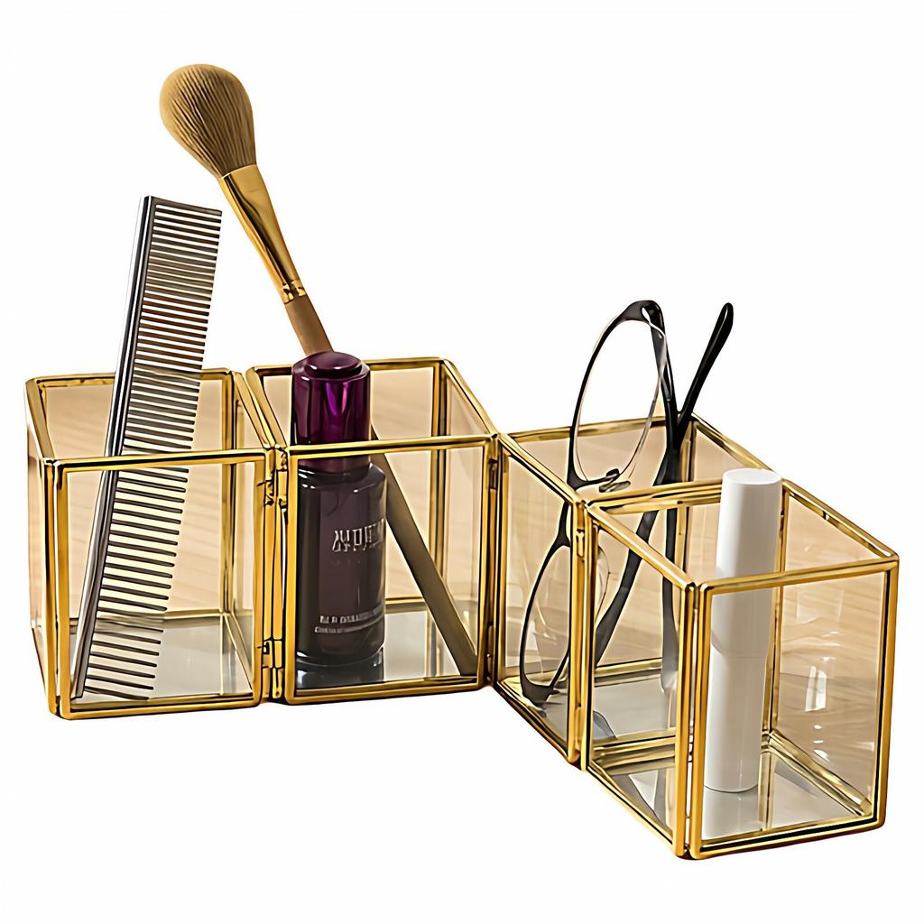 Nordic Combo Desktop Organizer for Makeup, Office Supplies, Jewelry, & More