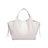 Urban Minimalist Style Texture Leather Tote Bag Trendy Side Zipper Shoulder Bag Versatile City Leisure Handbag Composite Bag