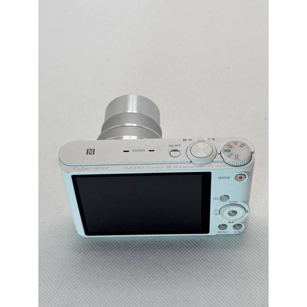 Used SONY Cyber-shot DSC-WX350 White Digital Camera [Junk]