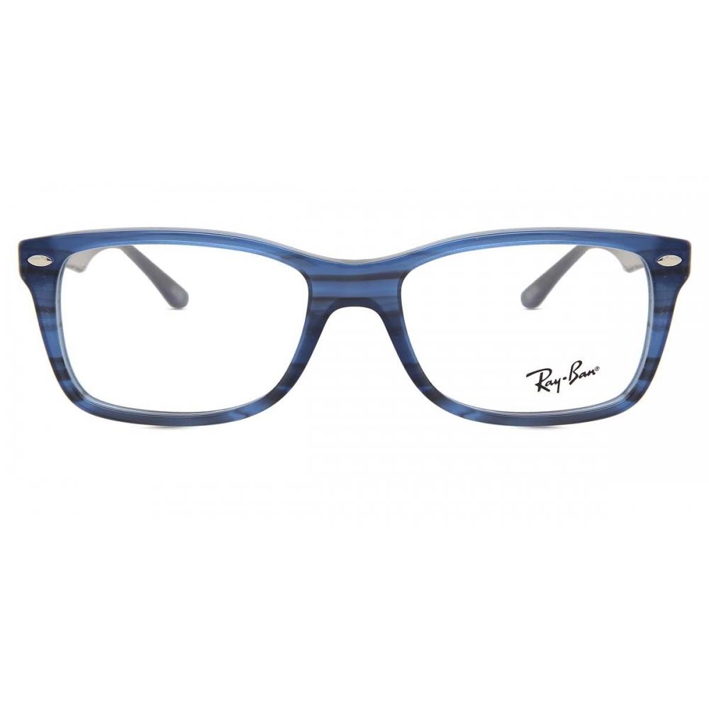 

Очки Ray Ban Rx5228 Highstreet 8053 Унисекс Striped Blue/50-17-140