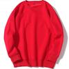 Avslappede gensere Menn/Kvinner Hettegensere Pullover Streetwear Ensfarvet Hettegenser Hiphop Basis Hettegenser