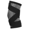 Outdoor Sport Compression Kneepad Fixed Belt Kneecap Fitness Training  Protective Gear GrayM