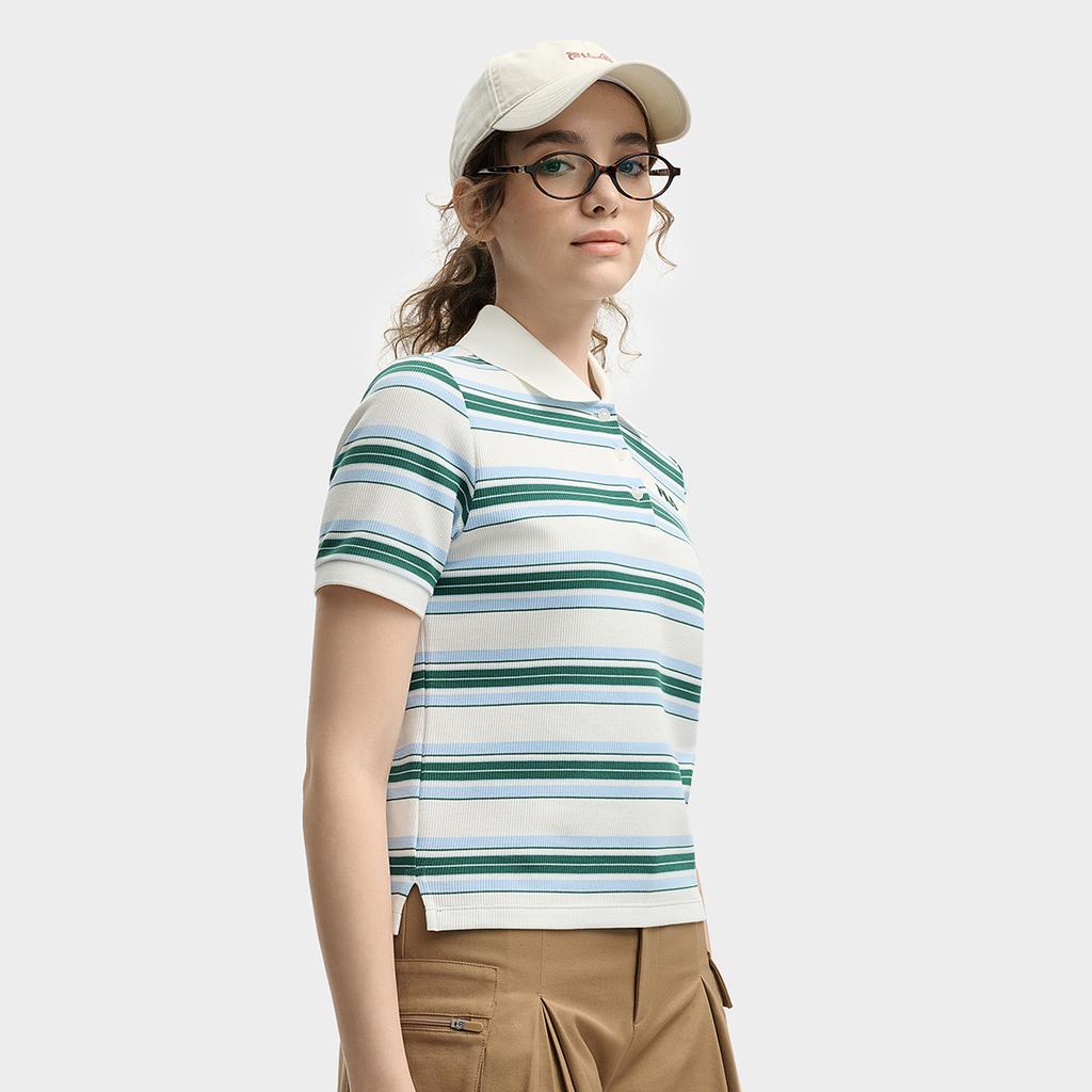 New FILA ORIGINALE Polo Shirt Women's F11W539108F-WT