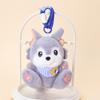 Soft Cute Animal Plush Desk Companion With Keychain For Kids And Teens