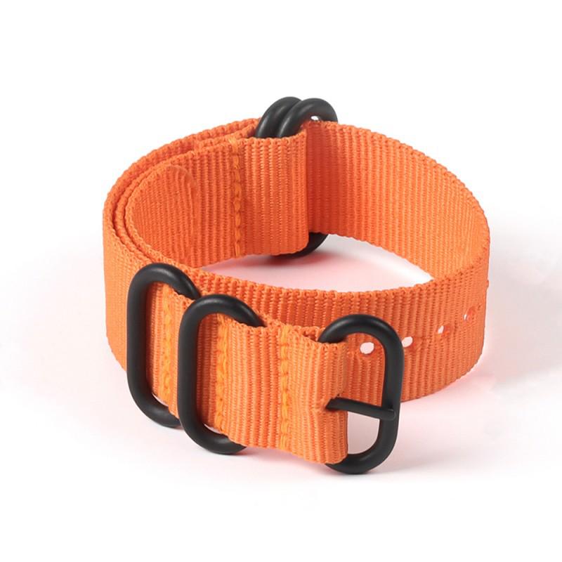 

NATO Thickened Nylon Watch Strap with Zulu Five-Ring Black Buckle - 20/22/24mm 18 mm