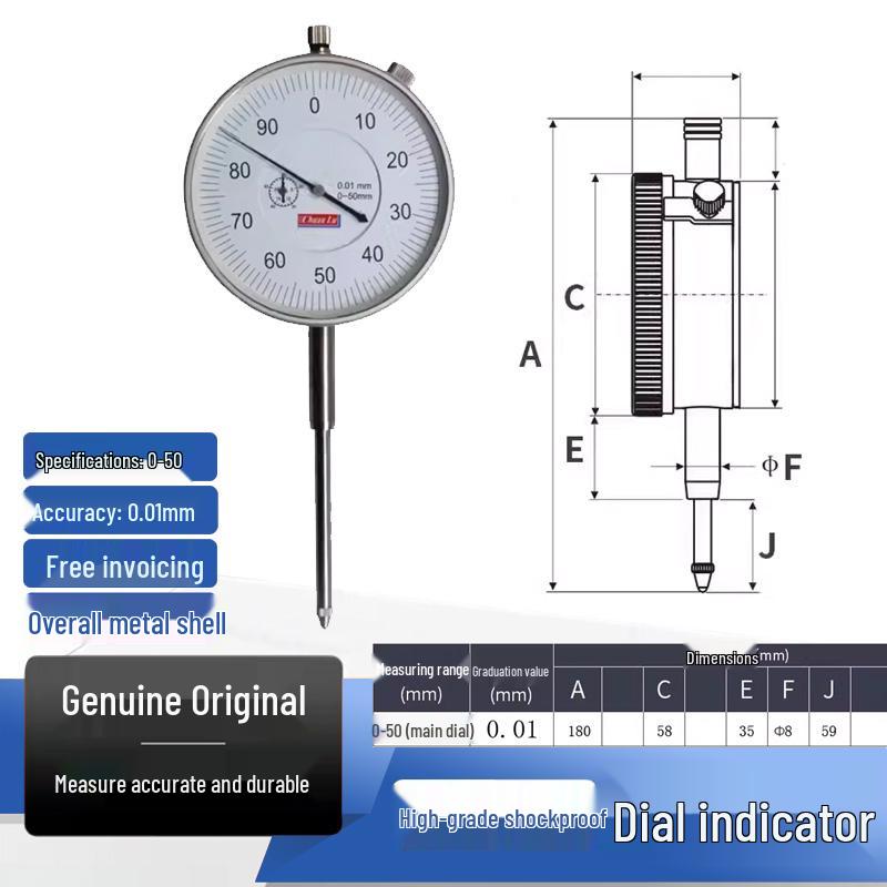 High-Precision Digital Dial Indicator and Magnetic Base Set