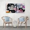 Three Piece Picture Canvas Print Audrey Hepburn Actress