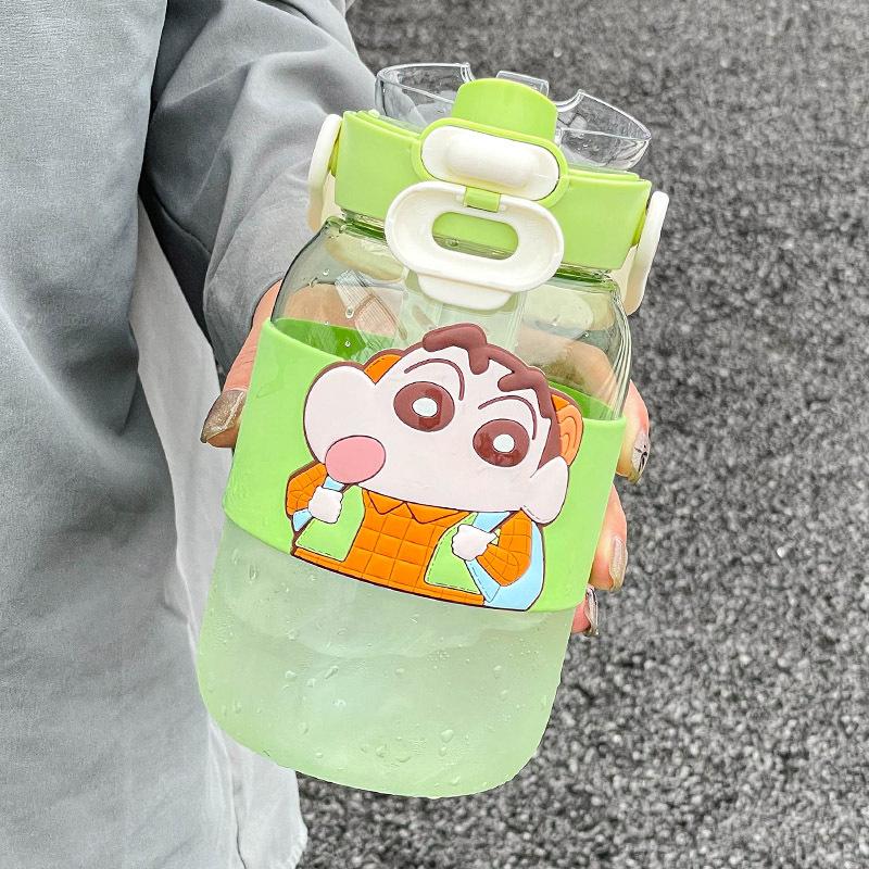 Water Cup, Special Plastic Straw Cup for Students To Go To School, Anti-drop Large-capacity Kettle for Children In Summer
