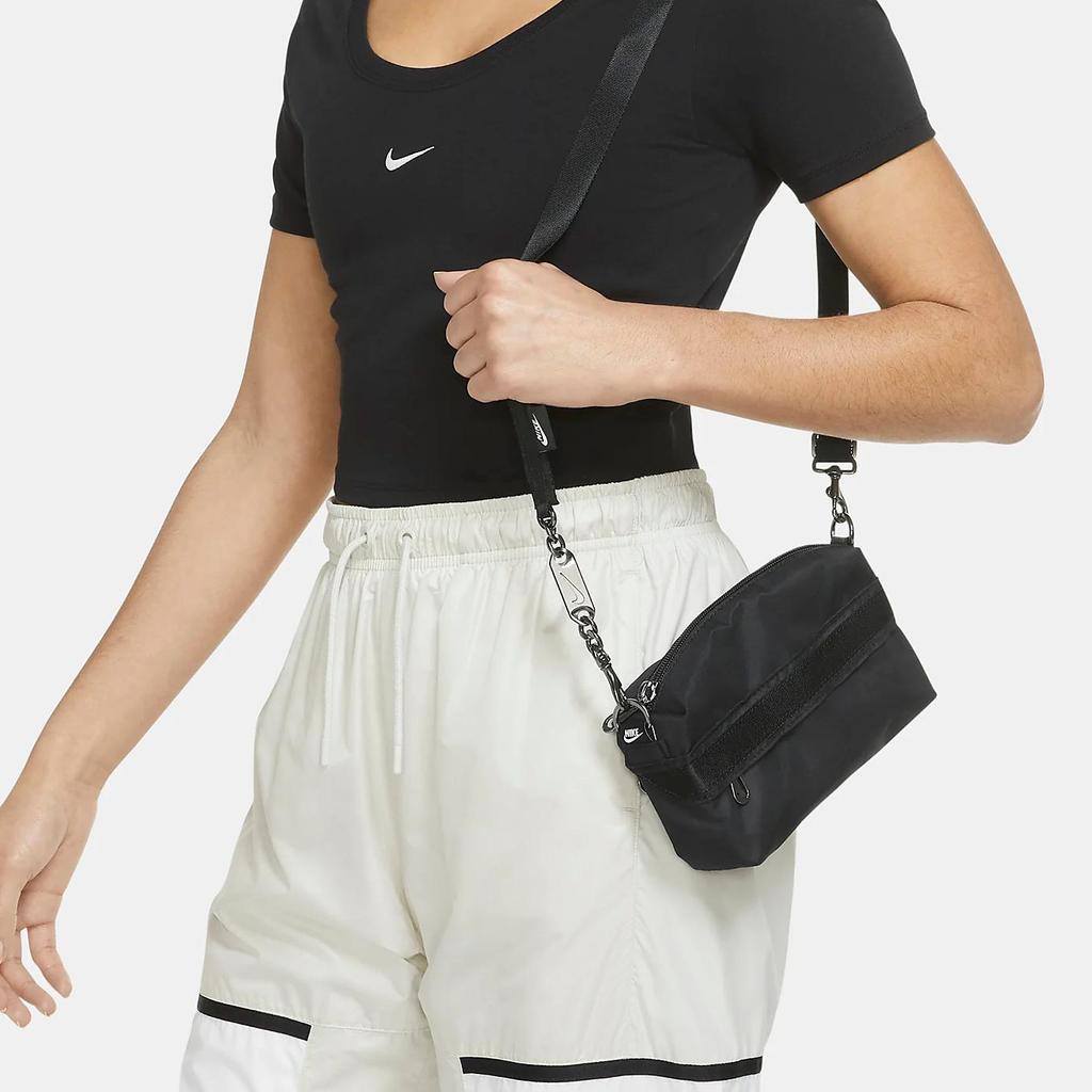 Nike Fabric Crossbody Bags Women's Black (Unisex) Crossbody Bags CW9304 010