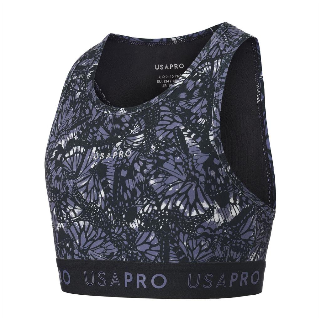 USA Pro Girls Crop Crop Top
