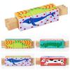 Rotating Wooden Puzzle Block Educational Toy Toddler Puzzles Imagination Games