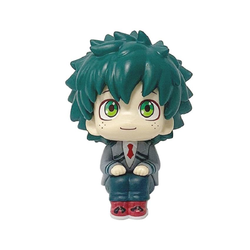 10cm My Hero Academia Q Version Figure - Midoriya Izuku & Bakugo Katsuki PVC Figurine Collection