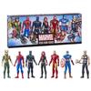 Maxi Pack Avengers 7 Figures of 30 Cm, 5 Accessories, Marvel Avengers Titan Hero Series