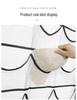 24-Grid Hanging Door Storage Organizer - No-Drill for Underwear, Bras, Socks, and Hats
