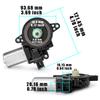 Window Motor Front Left Glass Lifter For Mazda CX5 2013-2016 Mazda 2 2011-2014 Mazda 3 2010-2013 Mazda 6 D651-59-58X D6515958X