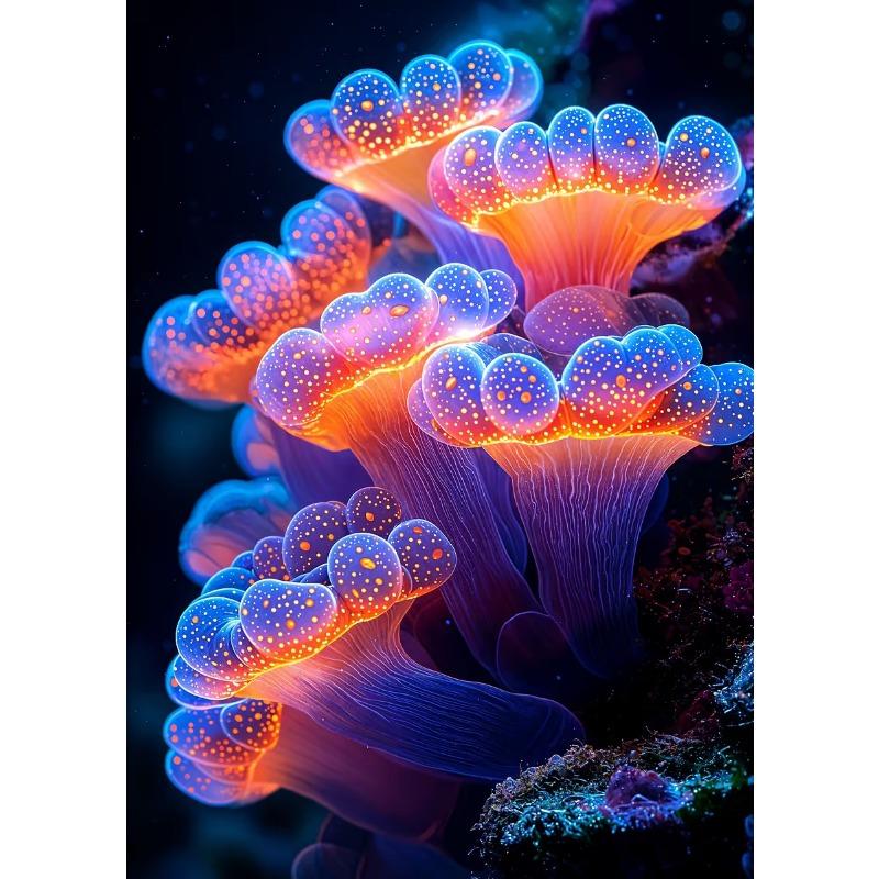 

Красивые глубоководные коралловые рифы Подводный мир Пейзаж Постер Холст Искусство Живопись Принты Домашняя Комната Настенная Картина Декорация 21cm×30cm NoFrame