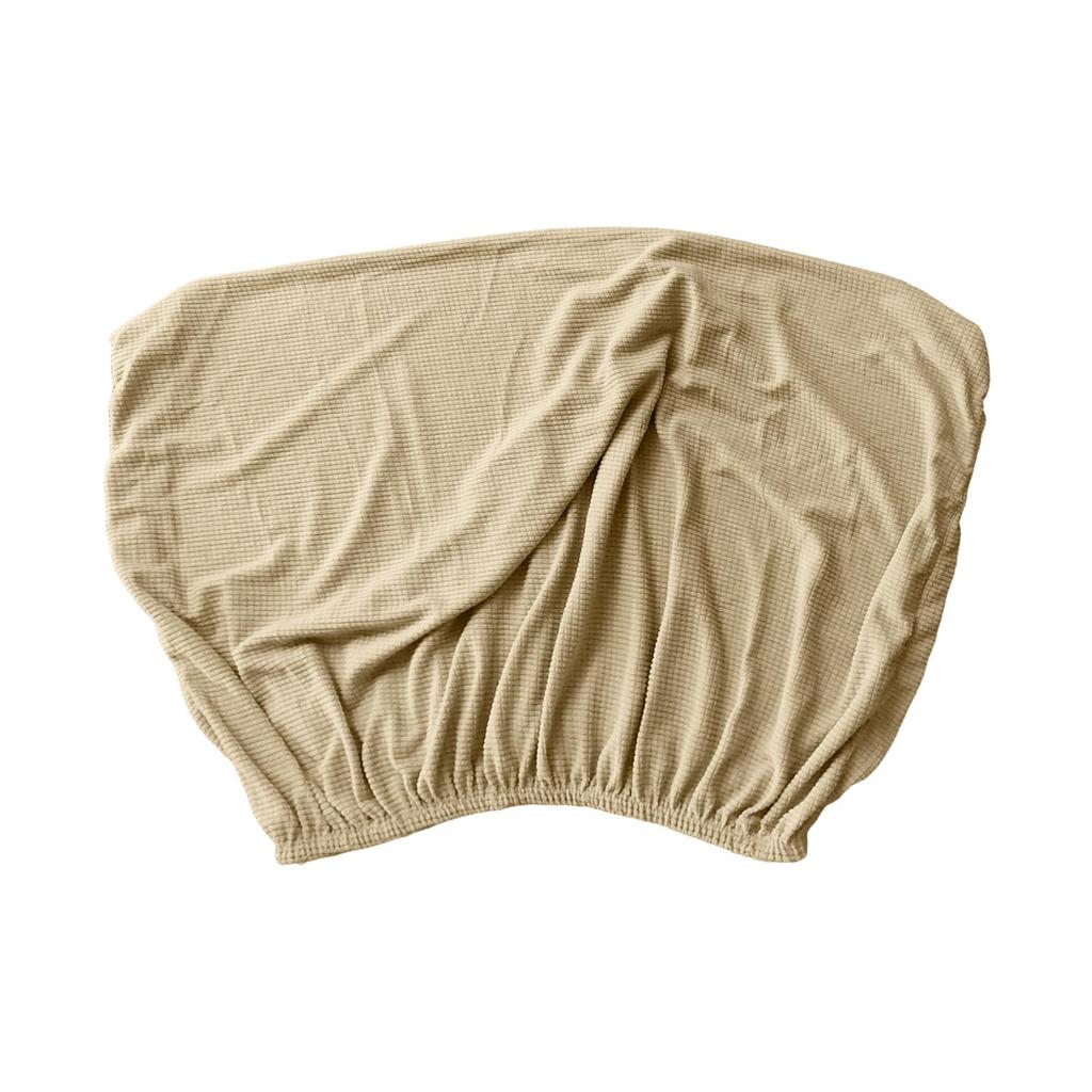Bed Headboard Cover Removable Elastic Upholstered Bed Head Cover Bedroom Decor Dustproof Cover Bed Back Cover Protector 1.2M