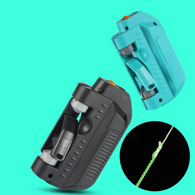 Fishing Bobbin Winder Fishing Hooks Tier Line Winder Binding Tools Electric Knot Knitting Machine Fishing Line Tools