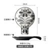 Specialty Restaurant Ceramic Plates, Creative Spoon Shaped Flower and Bird Patterned Snack Plates, Irregular Dessert Plates