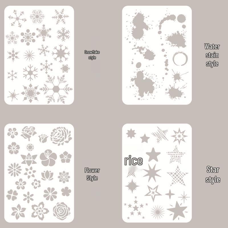 Children's Finger Painting Sponge & Drawing Tools Set