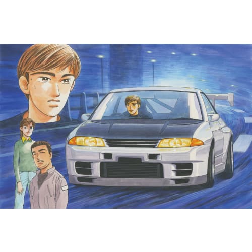 1/24 Wangan Midnight Series No.6 Nissan Skyline GT-R (R32) Tomoya Plastic Model