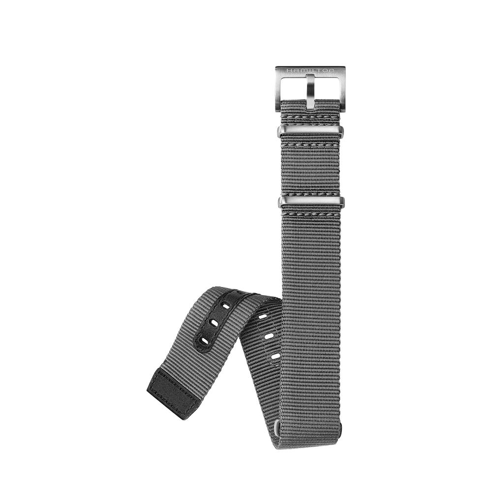 [Hamilton] Gray NATO Strap 22mm H6007651161