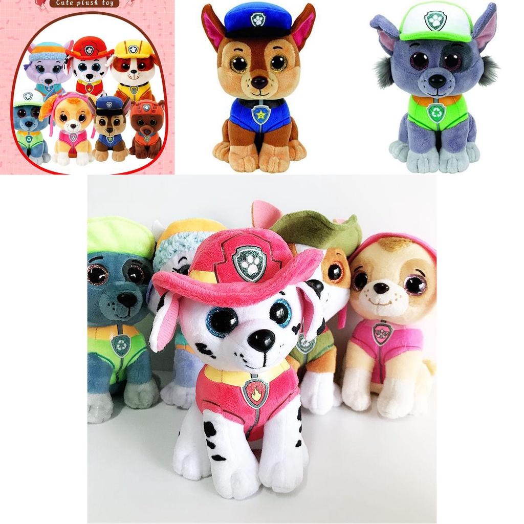 Adorable Paw Patrol Dog Plush Toy Featuring Beloved Characters Marshall Rubble Chase Rocky