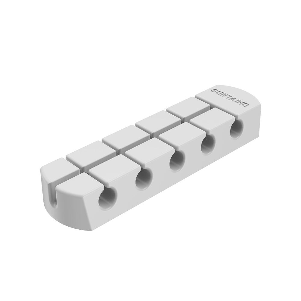 

Magnetic Cable Organizer - Desktop & Wall Mount for Phone, Data Cables & Earphones