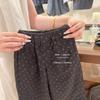 2025 Autumn Korean Girls' Fashion: Knitted Vest, Base Shirt & Pants Three-Piece Set