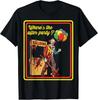 Vintage Horror, Where's the After Party?, Dark Humor T- Shirt