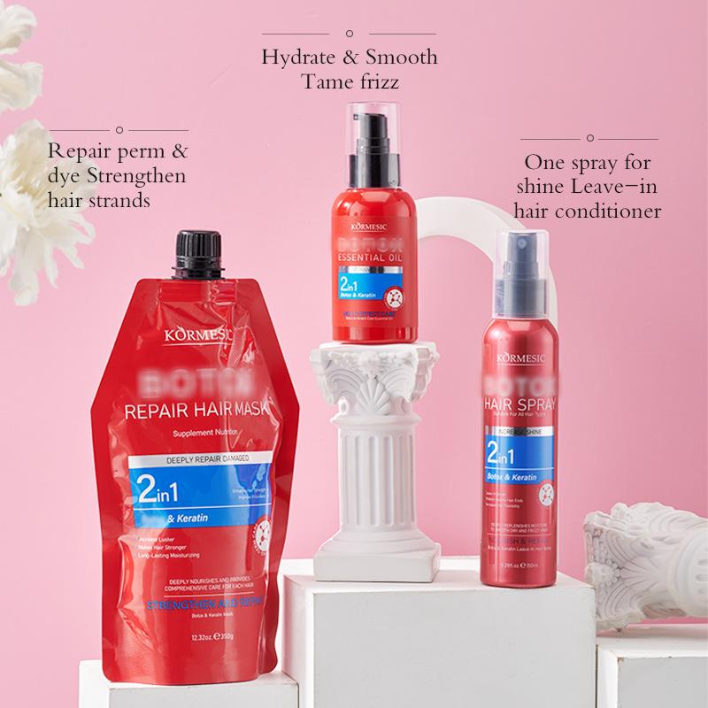 Keratin Hair Mask: Deeply Nourishing, Moisturising and Smoothing Treatment for Damaged Hair Less