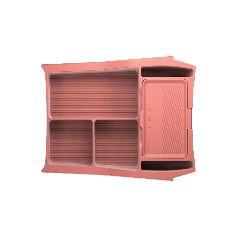 For 25 BYD Xia Car Central Control Lower Storage Box Silicone Storage Box Anti-Slip Waterproof Car Interior Modify Accessories