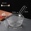 Foldable 304 Stainless Steel Frying Basket