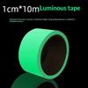1Pcs Glow In The Dark Luminous Tape Long Lasting Luminescence Strong Self Adhesive For Home Safety Stage Decor Outdoor Marking