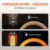 VEVOR Hair Dryer Styler, Ionic Hair Dryer Brush, 110,000RPM High-Speed Hot Air Styler with Oval & Paddle Brush