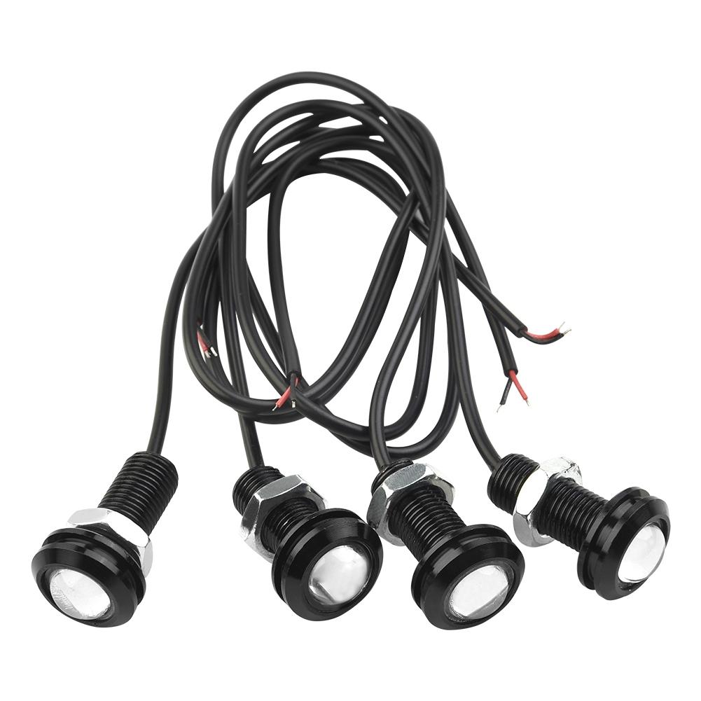 4pcs 3000k Amber LED Lights Grille Lighting Kit Truck For Ford SUV Raptor Style