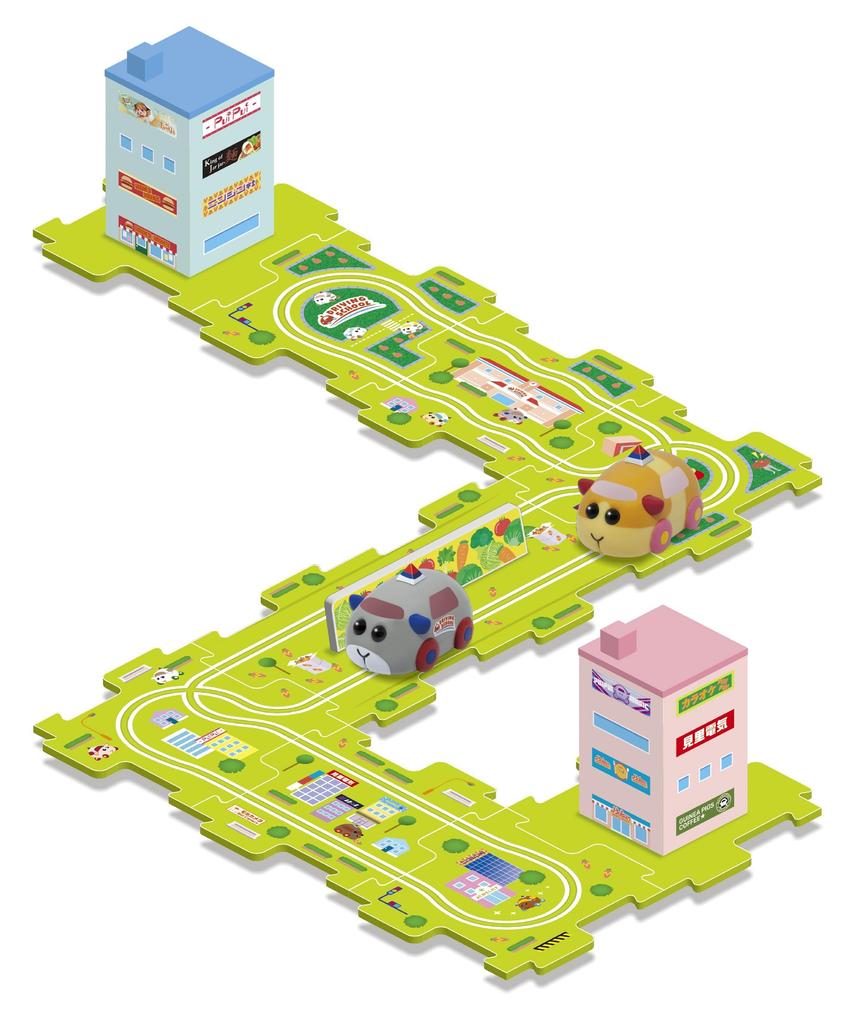 Masudaya Corporation PUI PUI Molcar Molcar DX Set Run!