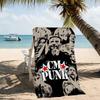 Beach Towel with CM Punk Pattern - soft,absorbent,machine washable Lightweight&Modern,swimming,Travel Essentials