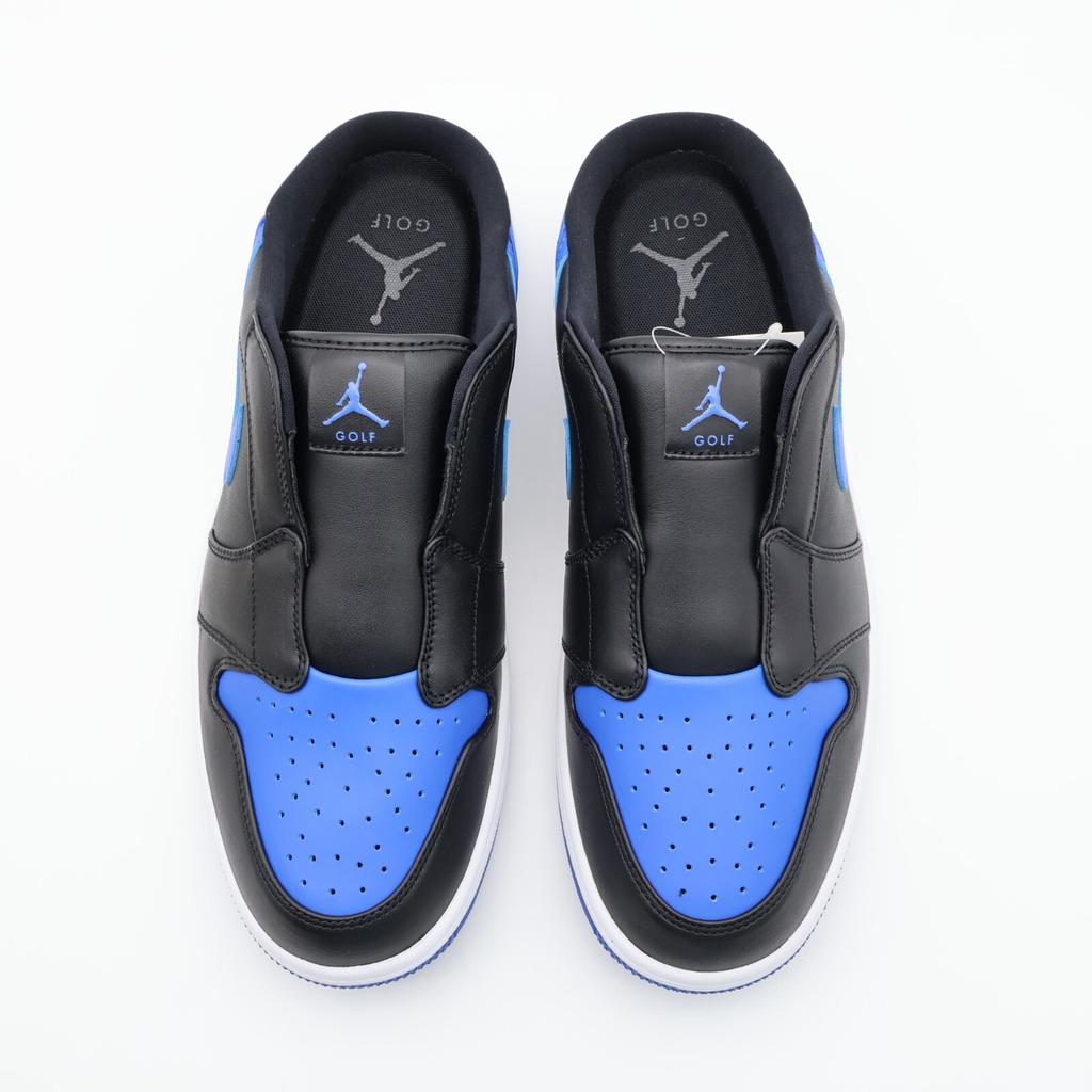 FJ1214-002 Nike Air Jordan Mule Golf Black White Royal