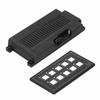 10P Membrane Control Switch Panel Bluetooth APP Control with Backlight Module LED Touch Builtin PPTC for RV Boat
